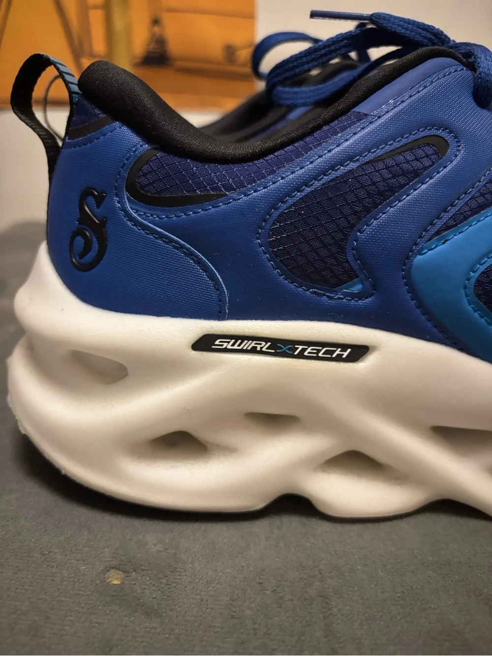 SnoopDogxSkechers collab Blue Athletic Lace-Up Sneakers